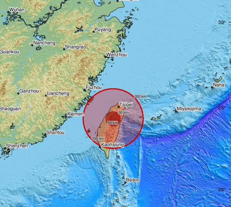 Zemljotres se dogodio u Tajvanu - Avaz