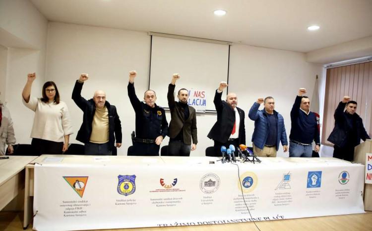 Koordinacija osam sindikata uputila posljednji poziv Edinu Forti - Avaz