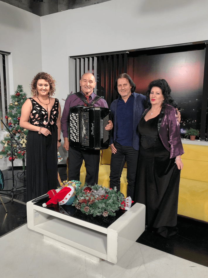 Sa snimanja novogodišnjeg programa Tv Alfe - Avaz