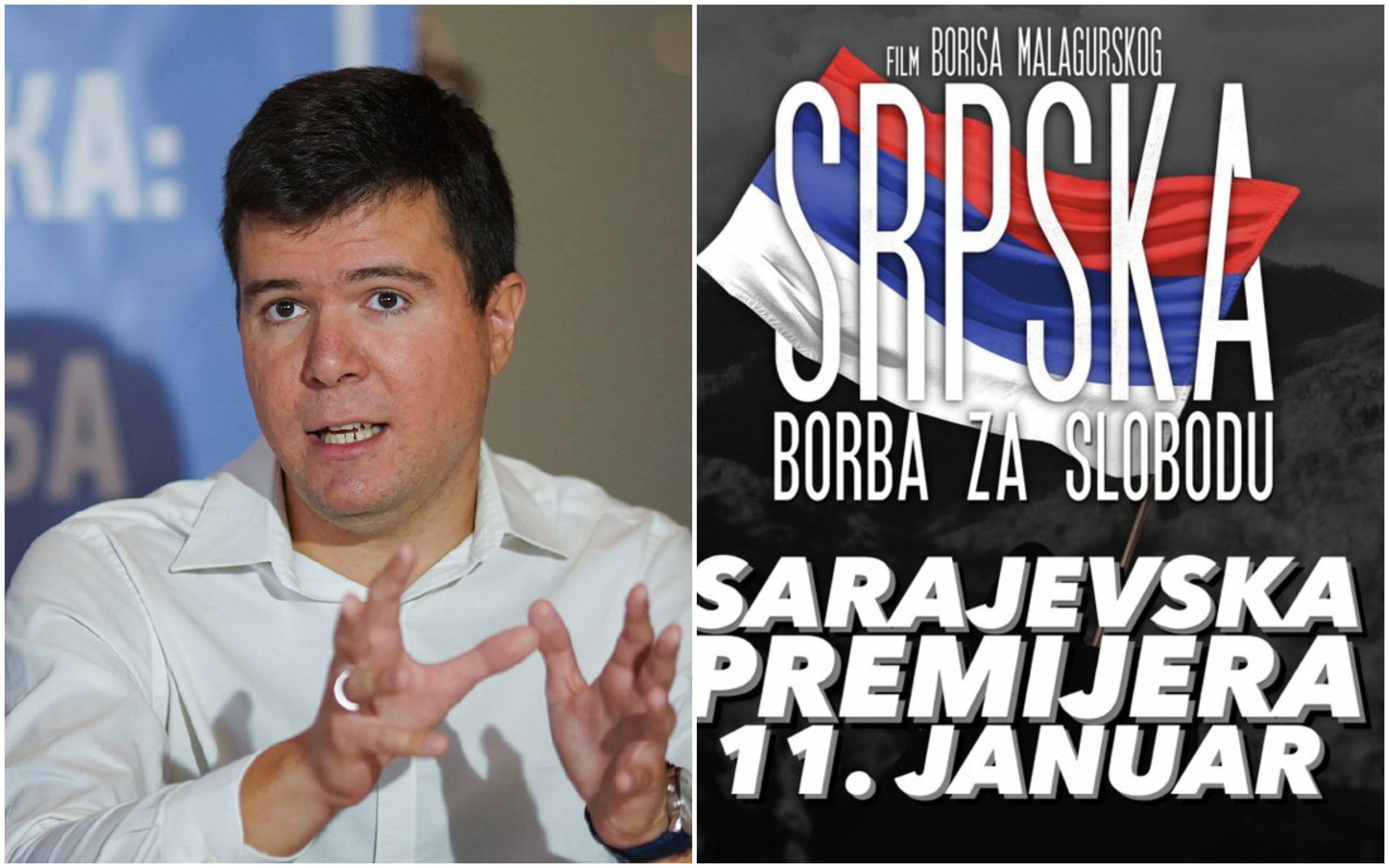 Kontroverzni reditelj Boris Malagurski najavio sarajevsku premijeru skandaloznog filma o RS, pozvao i gradonačelnicu Karić