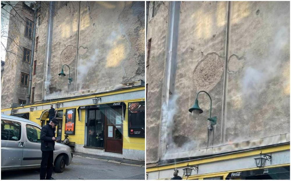 Buknuo požar na sarajevskom kafiću: Zapalio se dimnjak
