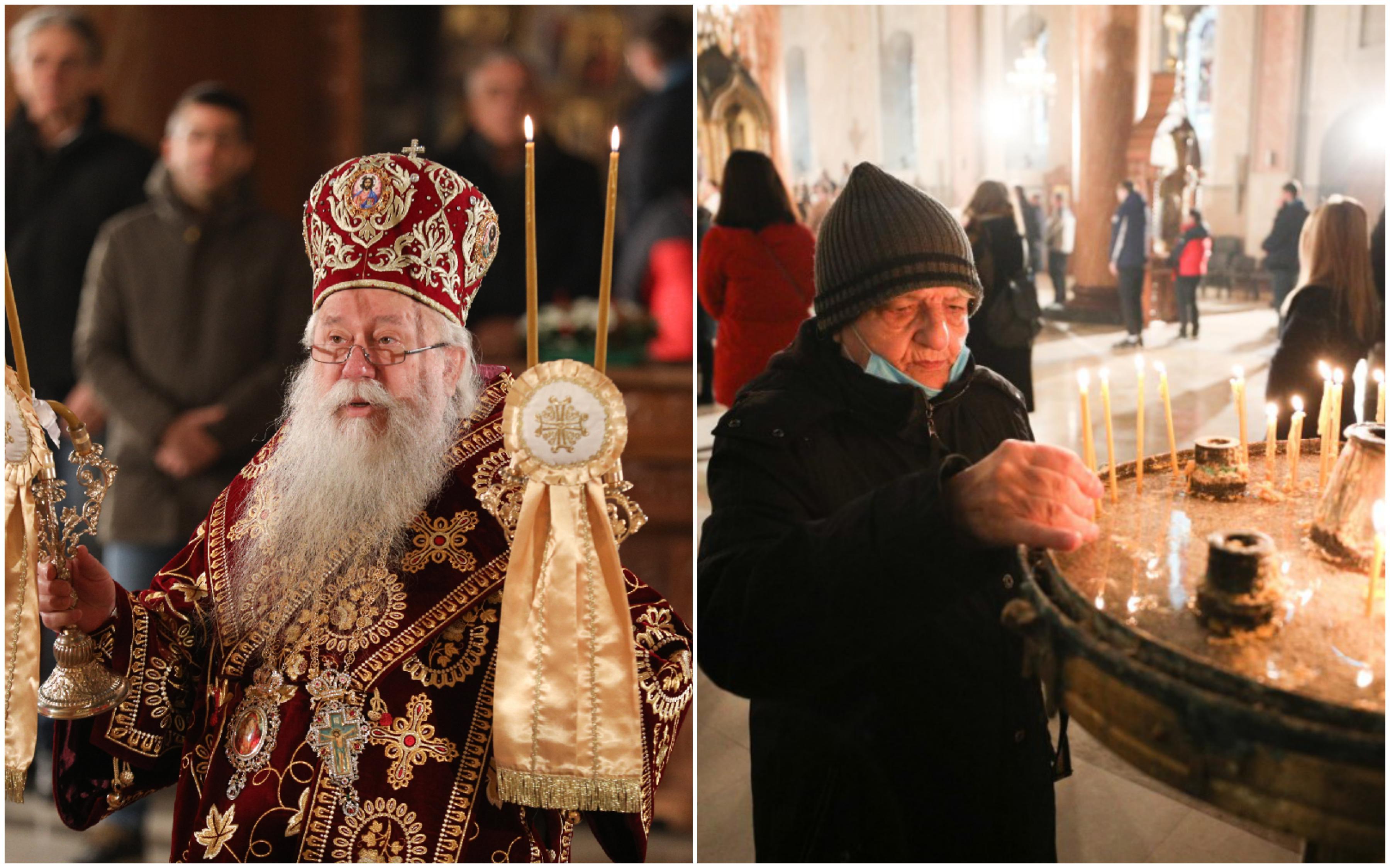 Sveta božićna liturgija služena u Sabornoj crkvi Presvete Bogorodice u Sarajevu