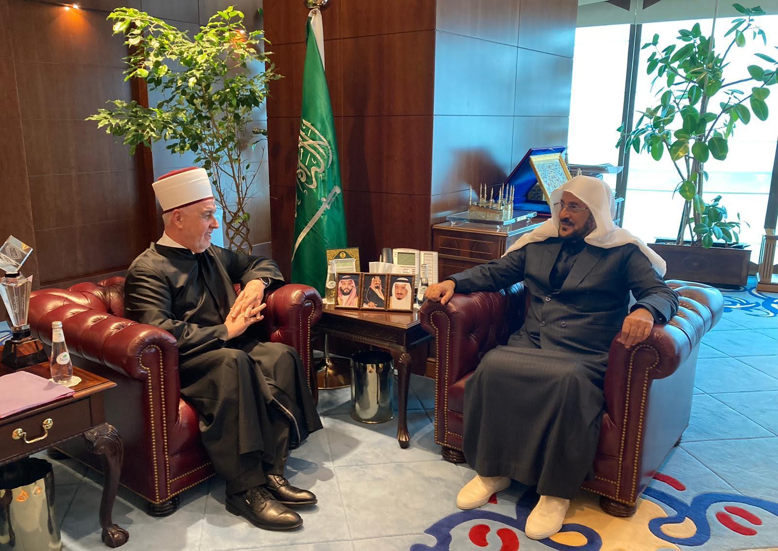 Reisu-l-ulema Kavazović se sastao s ministrom islamskih poslova Kraljevine Saudijske Arabije
