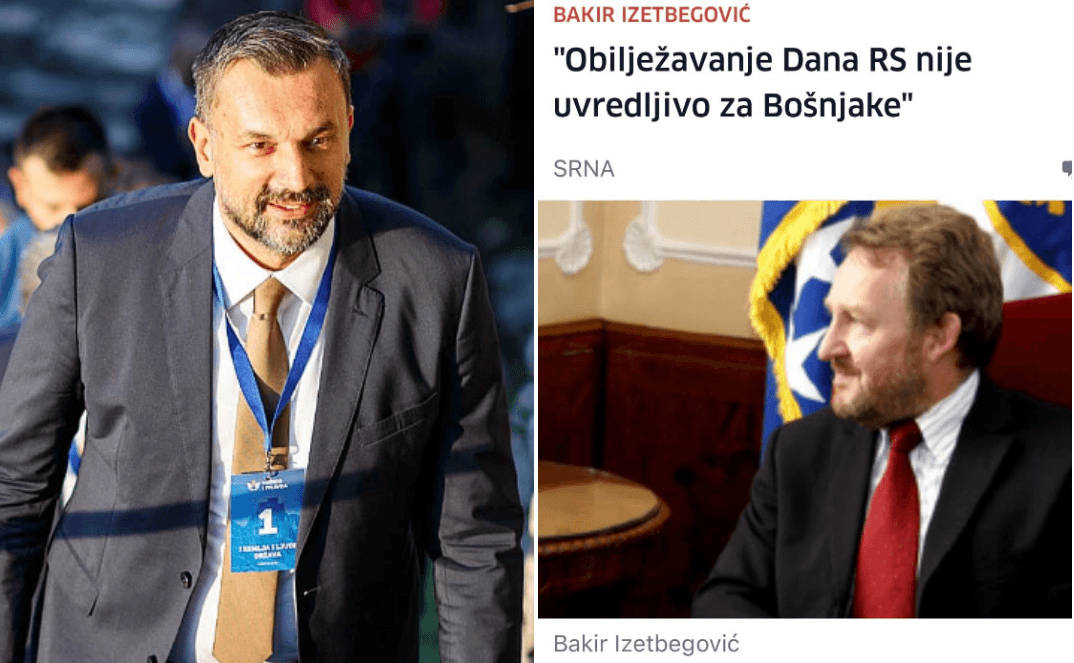 Konaković podsjetio: Komšić poštovao dan RS, Bakiru 9. januar nije bio uvredljiv