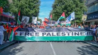 U Podgorici održan masovni skup podrške narodu Palestine