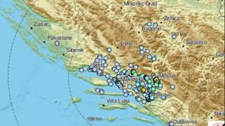 Zemljotres jačine 3,6 stepeni zatresao Hercegovinu