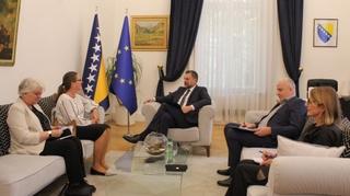 Ministar Konaković primio u nastupne posjete novoimenovane ambasadore Irana, Švedske i Katara 