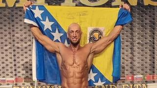 Adnan Alagić po drugi put postao svjetski prvak u bodybuildingu i fitnesu