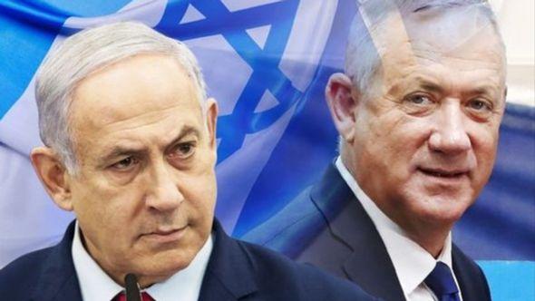 Netanjahu i Ganc - Avaz