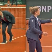 Ovo se ne viđa stalno: Pogledajte kako je sutkinja glavom udarila rusku teniserku na Rolan Garosu