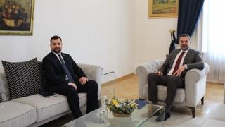 Ministar Konaković sastao se sa predsjednikom BNV RH Arminom Hodžićem