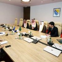 Zvizdić speaks with the delegation of the Consultative Assembly of the Kingdom of Saudi Arabia