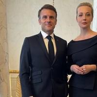Makron se sastao sa Julijom Navaljnom: Prisjetio se Alekseja i opet joj izrazio saučešće