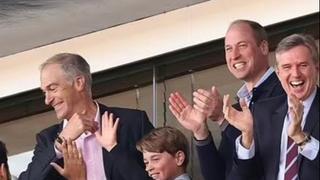 Princ Džordž bio glavna atrakcija na utakmici Aston Vile: Svi pričaju o njegovim reakcijama