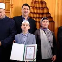 Dvanaestogodišnji Ahmed Halilagić postao jedan od dvojice najmlađih hafiza u BiH