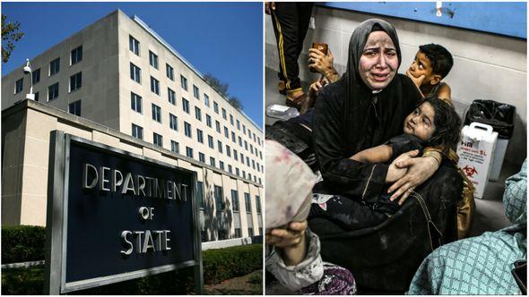 State Department, Gaza - Avaz
