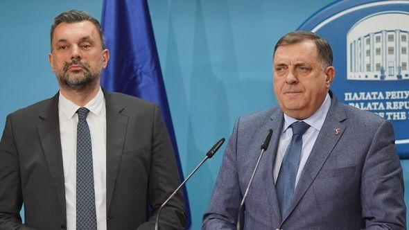 Elmedin Konaković i Milorad Dodik - Avaz