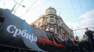 U Beogradu održan protest "Srbija protiv nasilja"