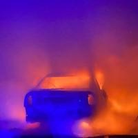 Drama kod Bratunca: U požaru izgorio automobil