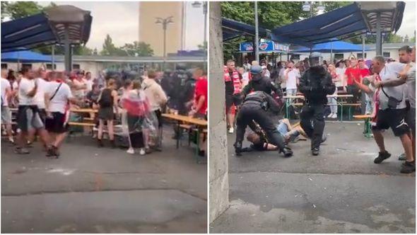 Policija pretukla pijanog navijača - Avaz