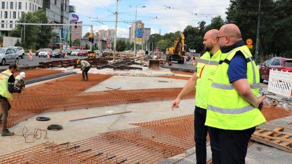 Ministar Šteta na gradilištu tramvajske pruge - Avaz