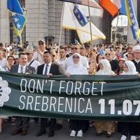 Hurtić u Beču na Maršu mira i obilježavanju godišnjice genocida u Srebrenici