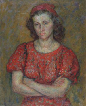 Mujezinović: Jedan od brojnih portreta supruge Marije    - Avaz