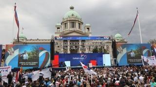 U Beogradu je u toku veliki skup "Srbija nade"