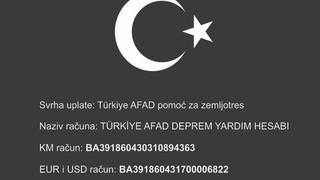 ZiraatBank: Informacija građanima koji žele uplatiti pomoć Turskoj