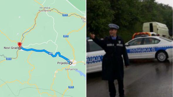 Nesreća na putu Prijedor - Bosanski Novi - Avaz