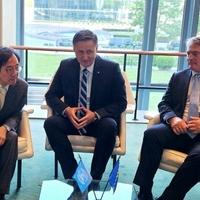 Ambasador potvrdio tokom razgovora sa Bećirovićem i Komšićem: Za Rezoluciju o genocidu u Srebrenici glasat će i Japan
