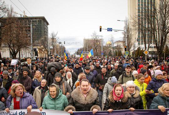 Protesti Moldavija - Avaz