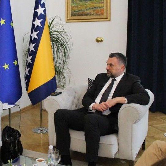 Konaković se sastao s ambasadorom Irske za BiH