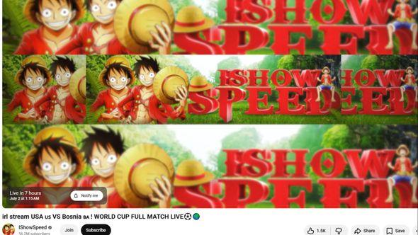 IShowSpeed najavio live prijenos duela BiH - SAD - Avaz