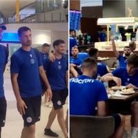 Fudbaleri Željezničara stigli u Baku, objavljen i video njihovog putovanja