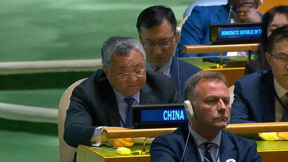 Predstavnik Kine u Generalnoj skupštini UN-a - Avaz