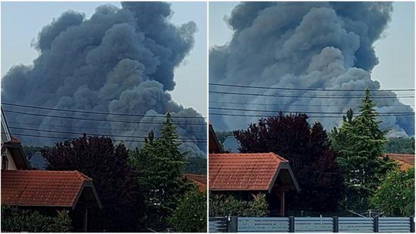 Veliki požar u Zaprešiću - Avaz