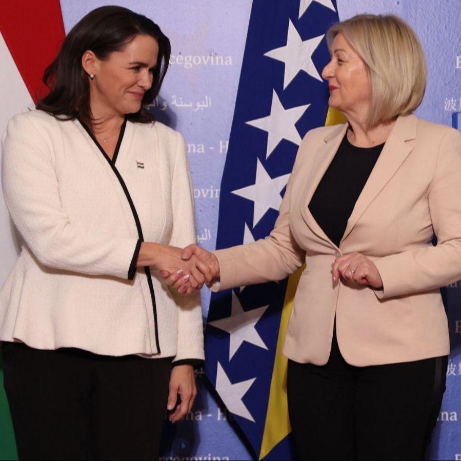 Krišto održala sastanak s predsjednicom Mađarske: Razgovarale o evropskim integracijama BiH