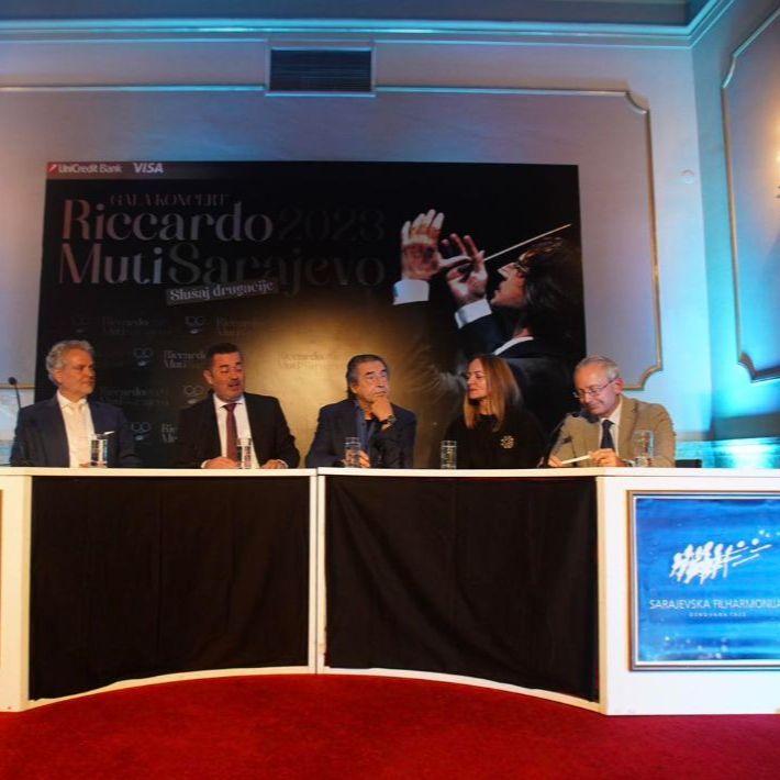 Rikardo Muti održao press konferenciju: Sve je spremno za 100. rođendan Sarajevske filharmonije