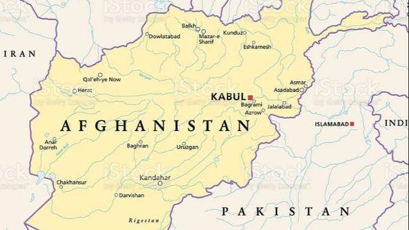 Karta Afganistana - Avaz