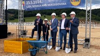 Investicija vrijedna 100 miliona eura: "Lidl" položio kamen temeljac u Lepenici