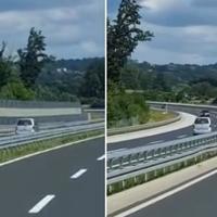 Video / Opasna vožnja u BiH: Vozio autoputem u pogrešnom smjeru