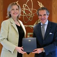 Ambasadorica Danka Savić predala akreditivna pisma generalnom direktoru IAEA 