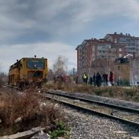 Jezivi snimak sudara u Srbiji: Voz se zakucao u kamion na pruzi