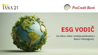ProCredit Bank i TANA 21: U Sarajevu predstavljen ESG vodič za bh. privrednike