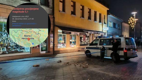 Stanovnici Sarajeva primili su večeras obavijesti o snažnom potresu - Avaz