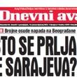 Danas u "Dnevnom avazu" čitajte: Zašto se prlja lice Sarajeva?