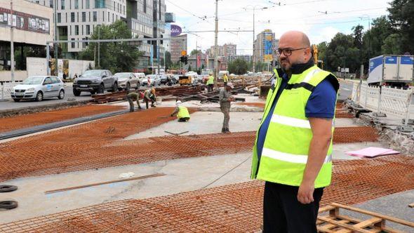 Ministar Šteta na gradilištu tramvajske pruge - Avaz
