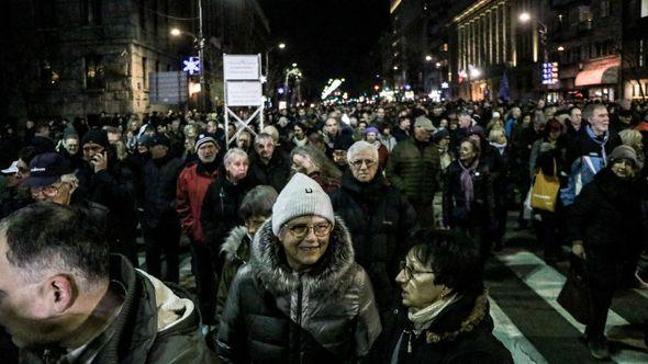 Protesti Beograd - Avaz