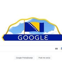 Na Google pretraživaču zastava BiH povodom Dana državnosti